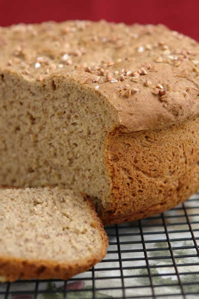 Gluten-Free Dairy-Free Brown Honey Bread