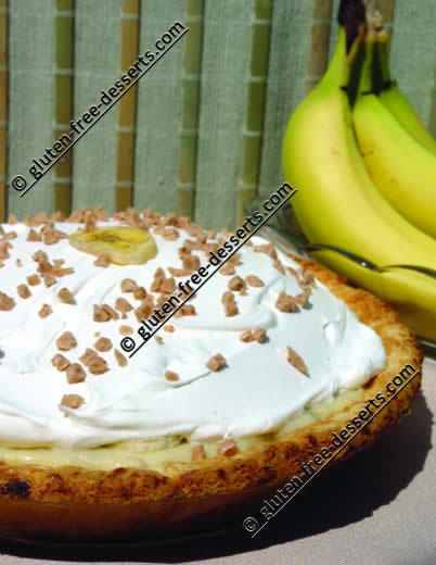 Gluten-Free Banana Cream Pie