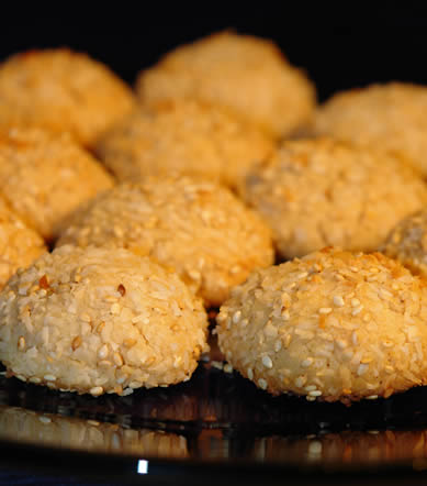 Gluten-Free Sesame Cookies