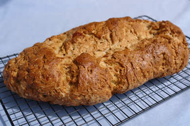 Gluten Free recipe for high fiber bread