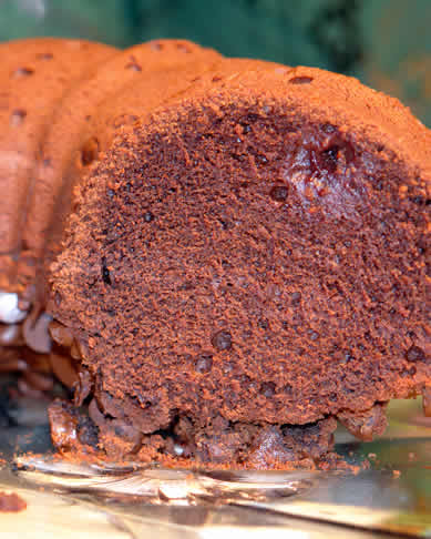 Gluten-Free Black Forest Bundt Cake — Dairy Free (Variation)